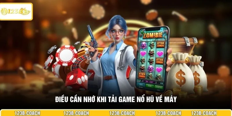 Điều cần nhớ khi tải game nổ hũ về máy