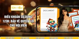 Điều Khoản Sử Dụng 123B - Bảo Vệ Quyền Lợi Cho Hội Viên 