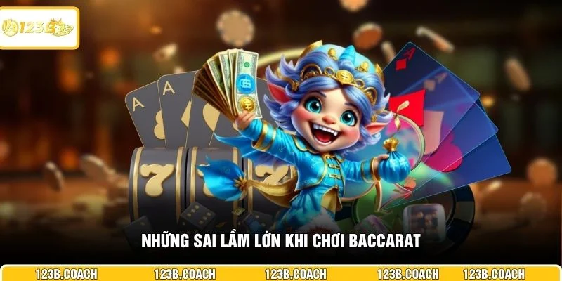 Những sai lầm lớn khi chơi Baccarat